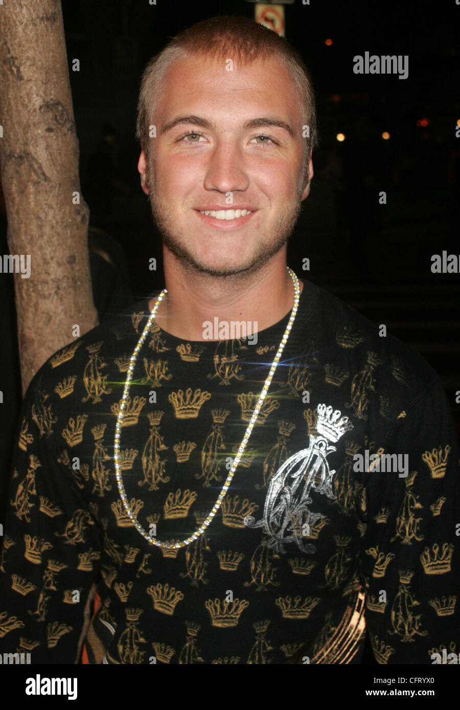 Aug 26, 2007 - Clearwater, FL, USA - Nick Bollea, aka NICK HOGAN 17, of 'Hogan Knows Best 'Reality show, was the driver of a Toyota Supra that went out of control while driving at a 'high rate of speed' about 7:30 p.m. Sunday. The car 'inexplicably left the roadway,' jumped across a raised median an Stock Photo