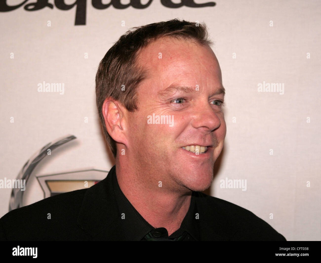 Dec 01, 2006; Beverly Hills, CA, USA; Actor KIEFER SUTHERLAND at the VH1 Save The Music Foundation Benefit hosted by Esquire Magazine held at Esquire House 360 in Beverly Hills. Mandatory Credit: Photo by Camilla Zenz/ZUMA Press. (©) Copyright 2006 by Camilla Zenz Stock Photo