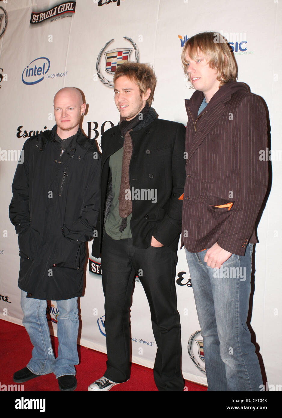 Dec 01, 2006; Beverly Hills, CA, USA; Rock band LIFEHOUSE at the VH1 Save The Music Foundation Benefit hosted by Esquire Magazine held at Esquire House 360 in Beverly Hills. Mandatory Credit: Photo by Camilla Zenz/ZUMA Press. (©) Copyright 2006 by Camilla Zenz Stock Photo