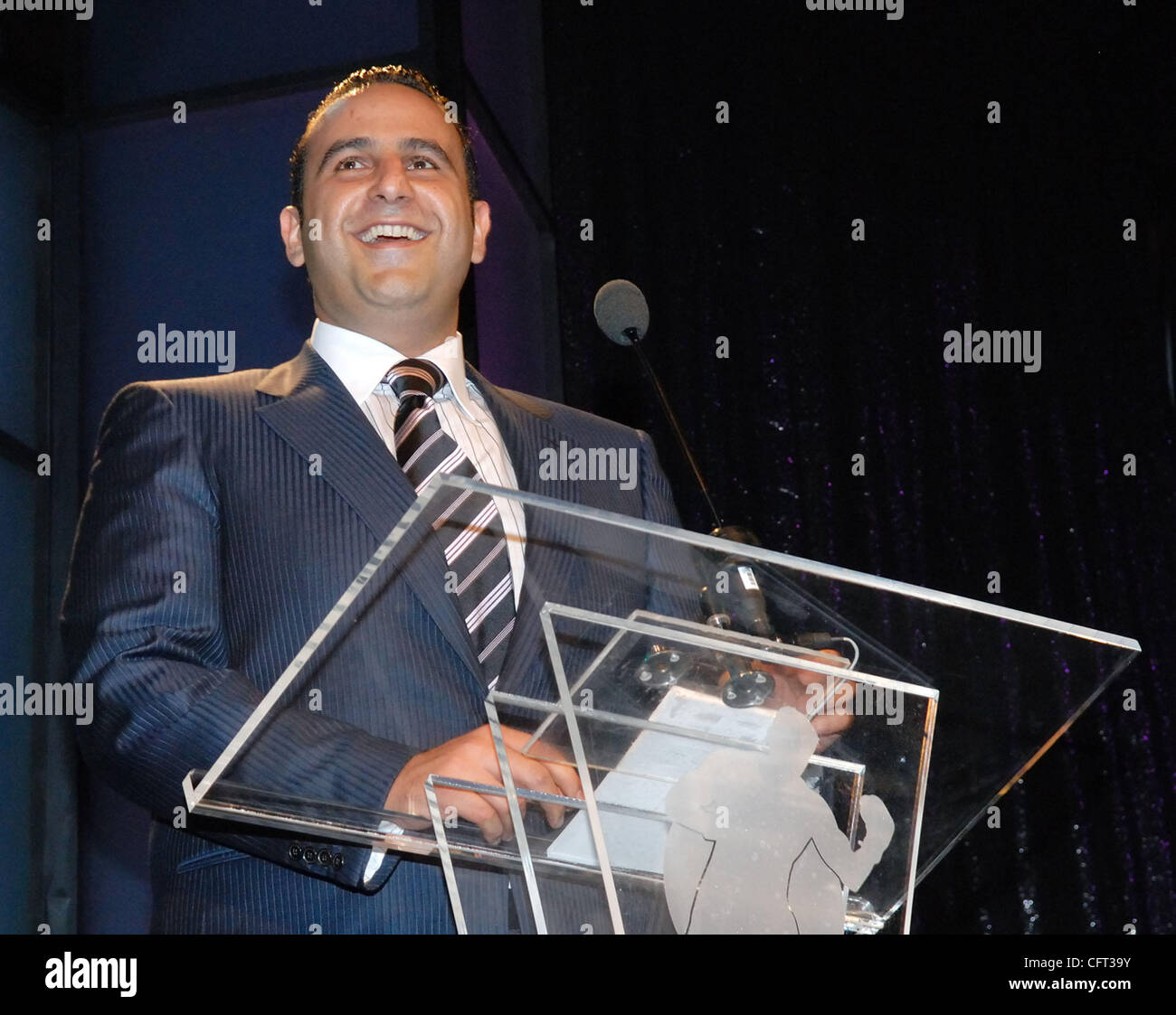 Sam Nazarian attends The 6th Annual Evening of Champions to benefit The Oscar De La Hoya Foundation. 12/6/06, Beverly Hills, CA, Rob DeLorenzo Stock Photo
