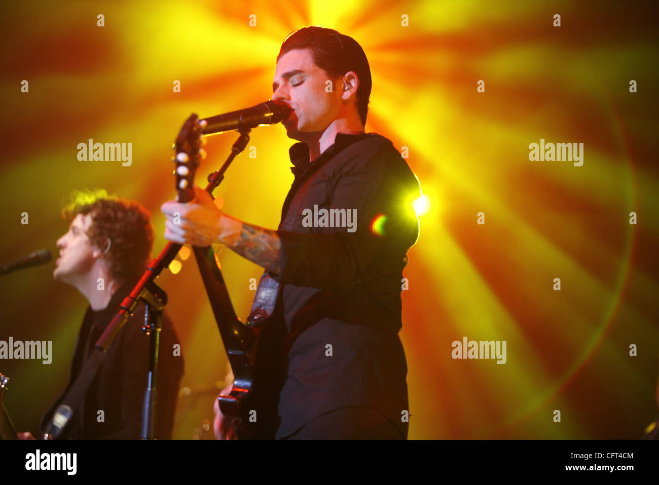 Dashboard Confessional performing at Madison Square Garden on December