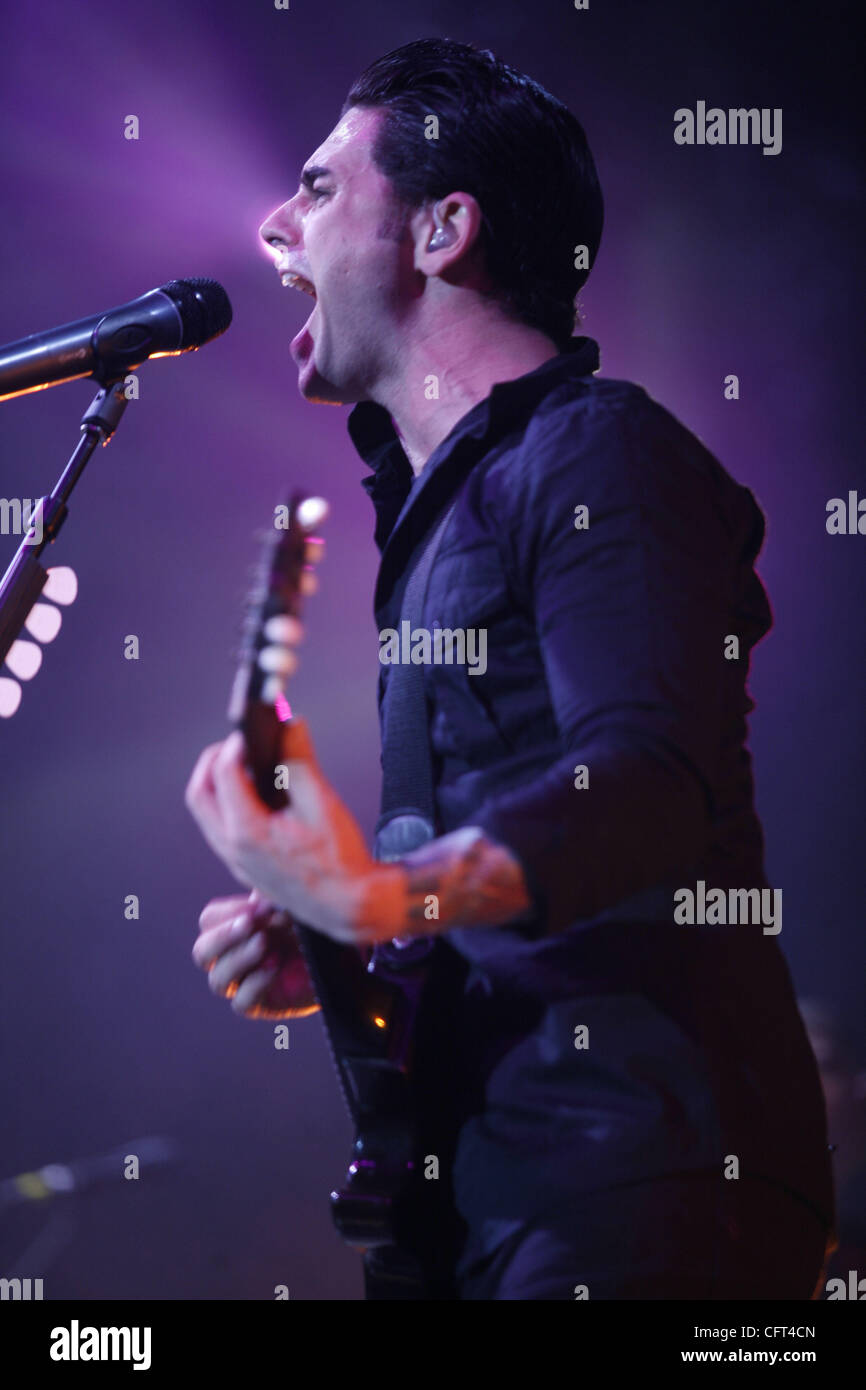 Dashboard Confessional performing at Madison Square Garden on December