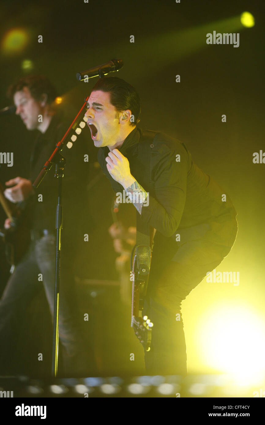Dashboard Confessional performing at Madison Square Garden on December