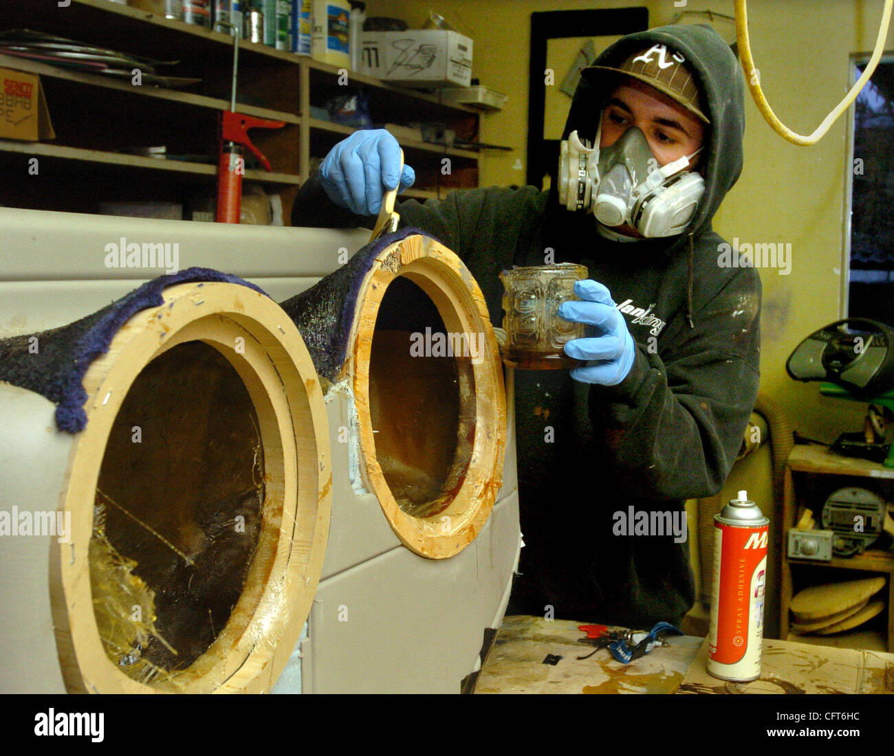 custom fiberglass subwoofer enclosure