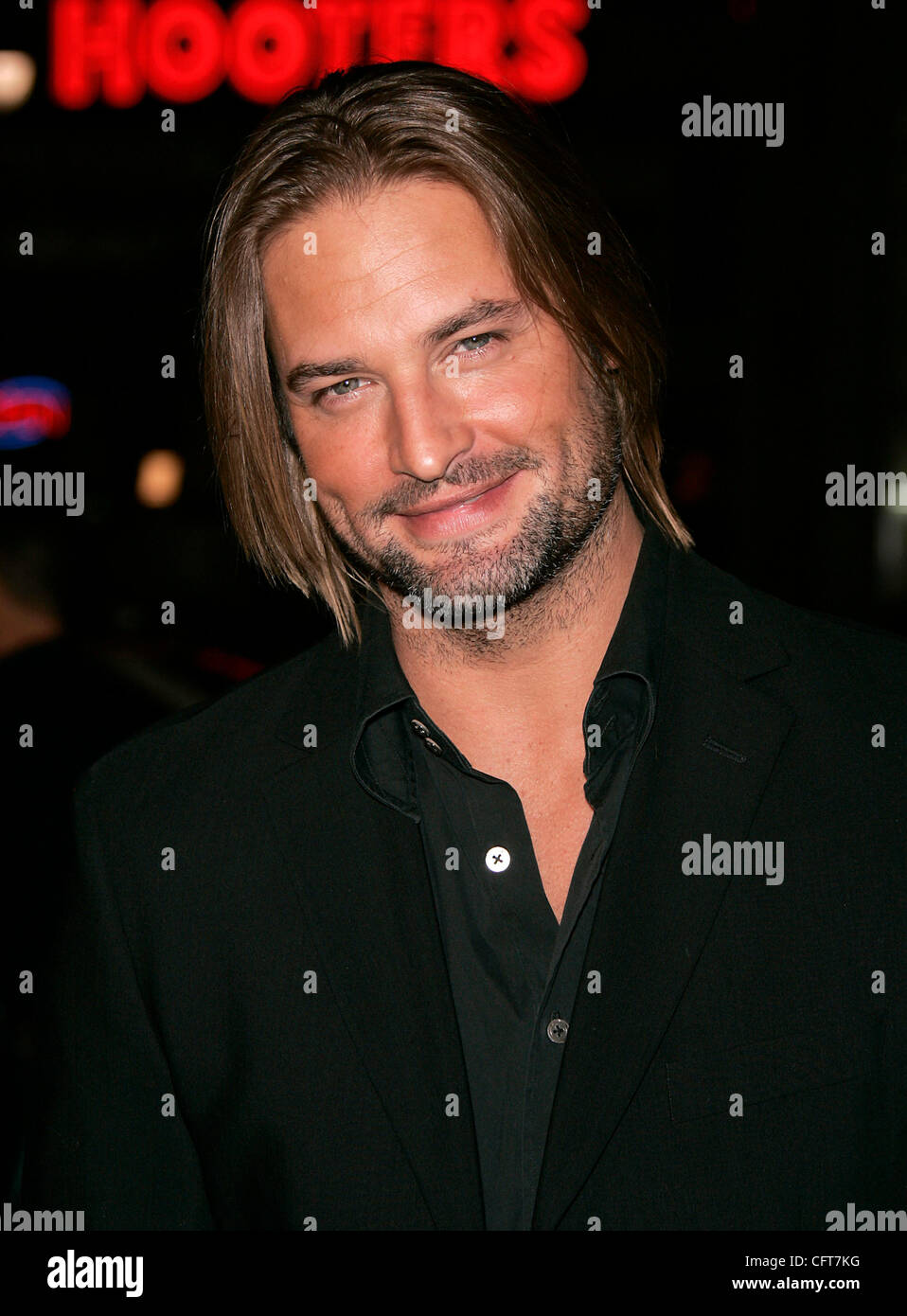 Dec 14, 2006; Hollywood, California, USA; Actor JOSH HOLLOWAY arrives at the 'We Are Marshall' Los Angeles Premiere held at the Mann Chinese Theatre. Mandatory Credit: Photo by Lisa O'Connor/ZUMA Press. (©) Copyright 2006 by Lisa O'Connor Stock Photo