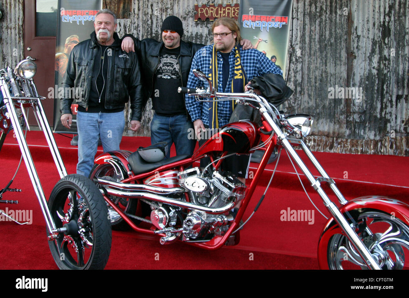 Jan 13, 2007; West Hollywood, CA, USA; American Chopper series