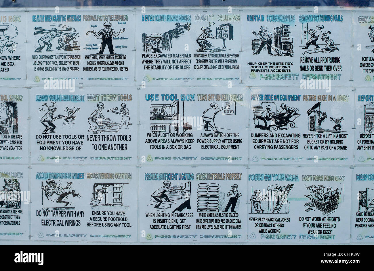 DOHA / CAPITAL of QATAR January 2007 Safety department regulations on