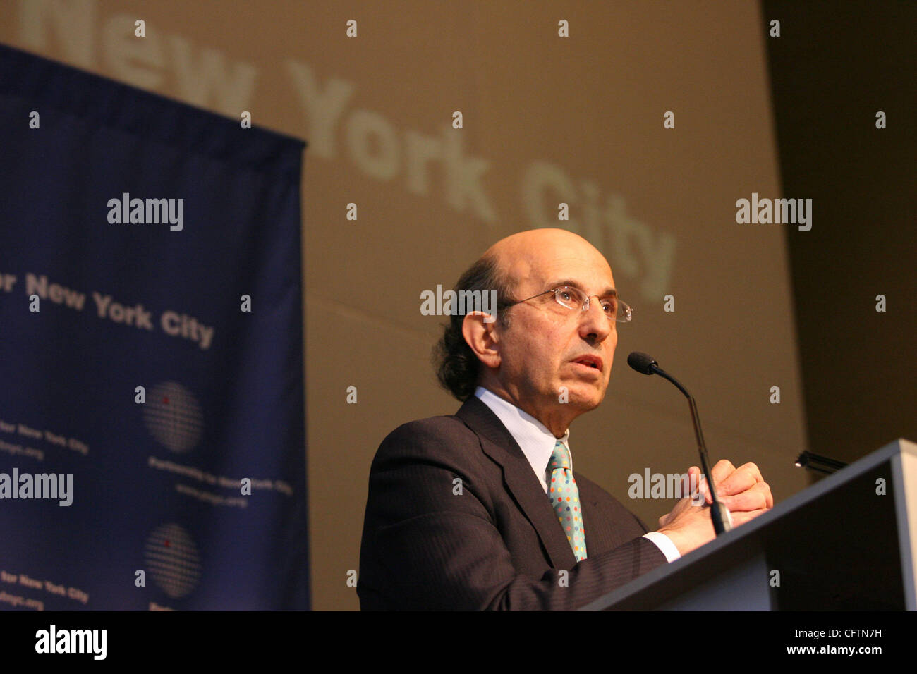 NYC Chancellor Joel Klein addressing Partnership for New York City Jan