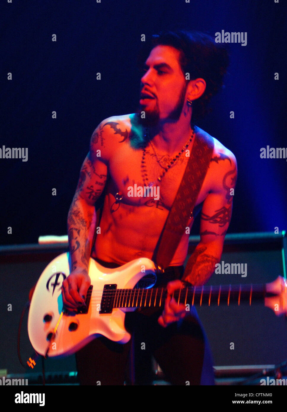 Dave navarro with the panic channel hires stock photography and images