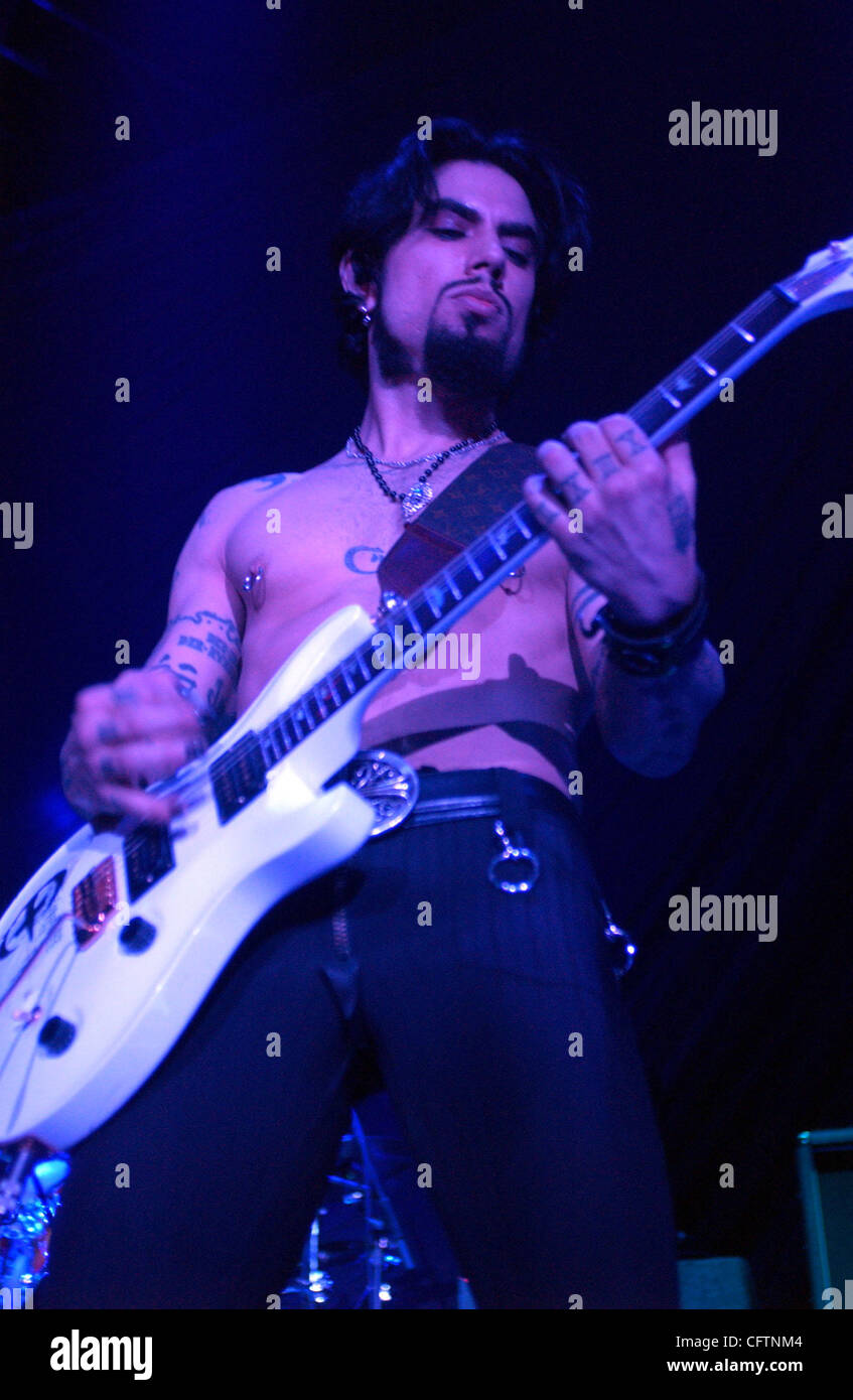 Dave Navarro With The Panic Channel High Resolution Stock Photography