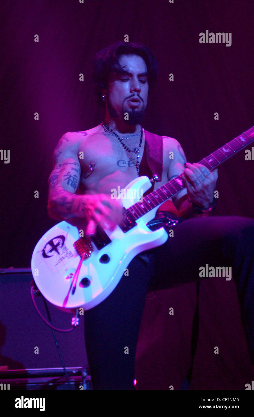 Dave Navarro With The Panic Channel High Resolution Stock Photography