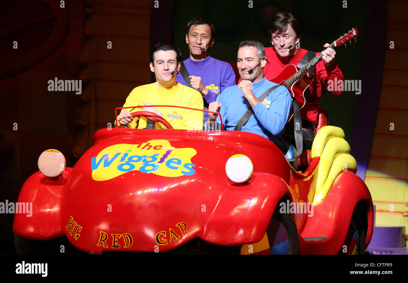 Jan 20, 2007; New York, NY, USA; THE WIGGLES (L-R) JEFF FATT, MURRAY ...