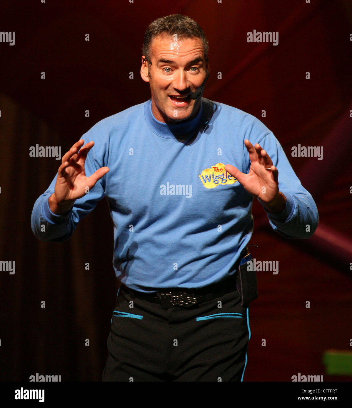 Jan 20, 2007; New York, NY, USA;  ANTHONY FIELD, member of the children's group THE WIGGLES, performs during the 'The G'Day USA Aussie Family Concert' held at New York City Center. Mandatory Credit: Photo by Nancy Kaszerman/ZUMA Press. (©) Copyright 2007 by Nancy Kaszerman Stock Photo