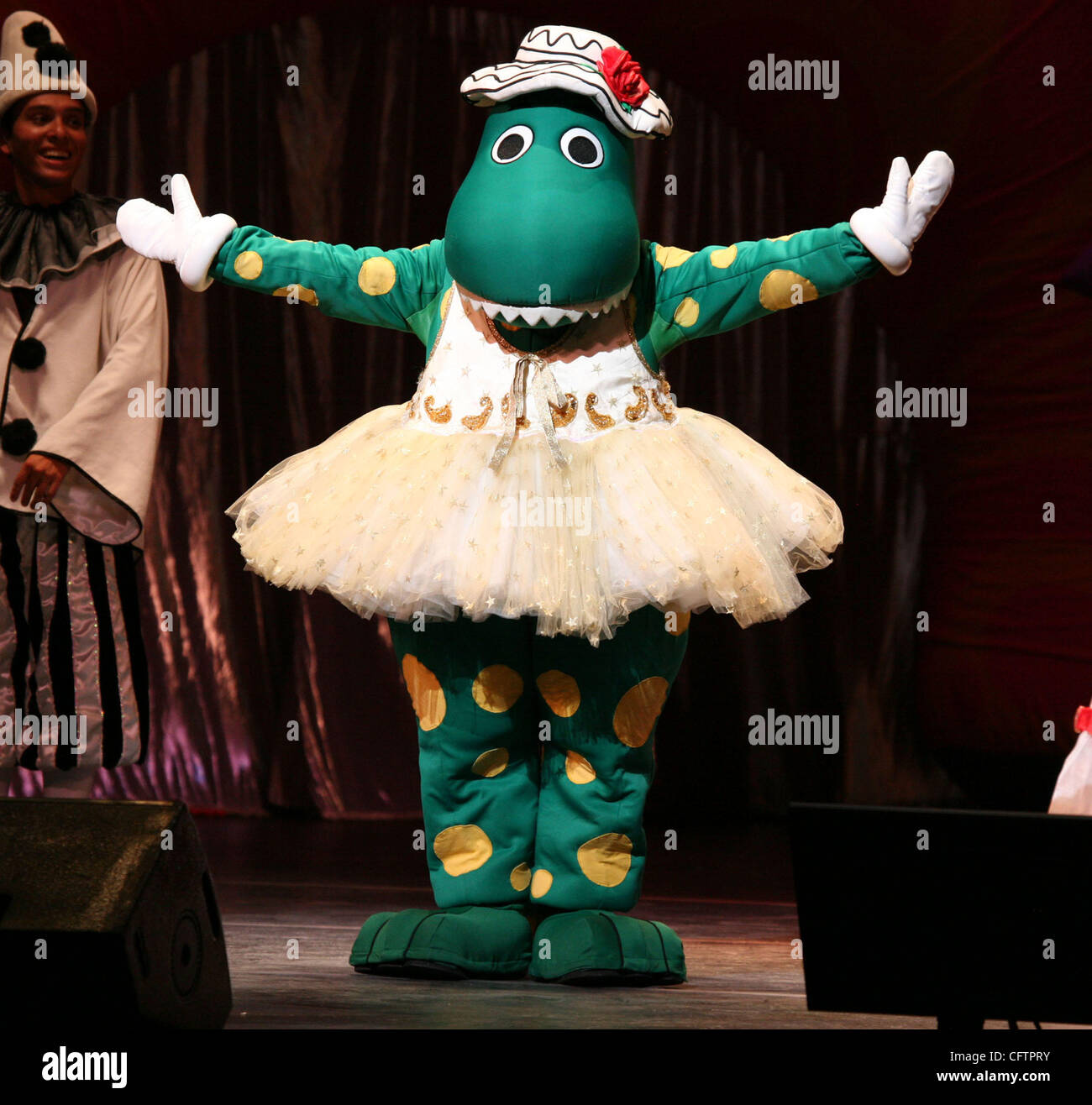 Jan 20, 2007; New York, NY, USA; DOROTHY THE DINOSAUR during the 'The G'Day  USA Aussie Family Concert' held at New York City Center. Mandatory Credit:  Photo by Nancy Kaszerman/ZUMA Press. (©)