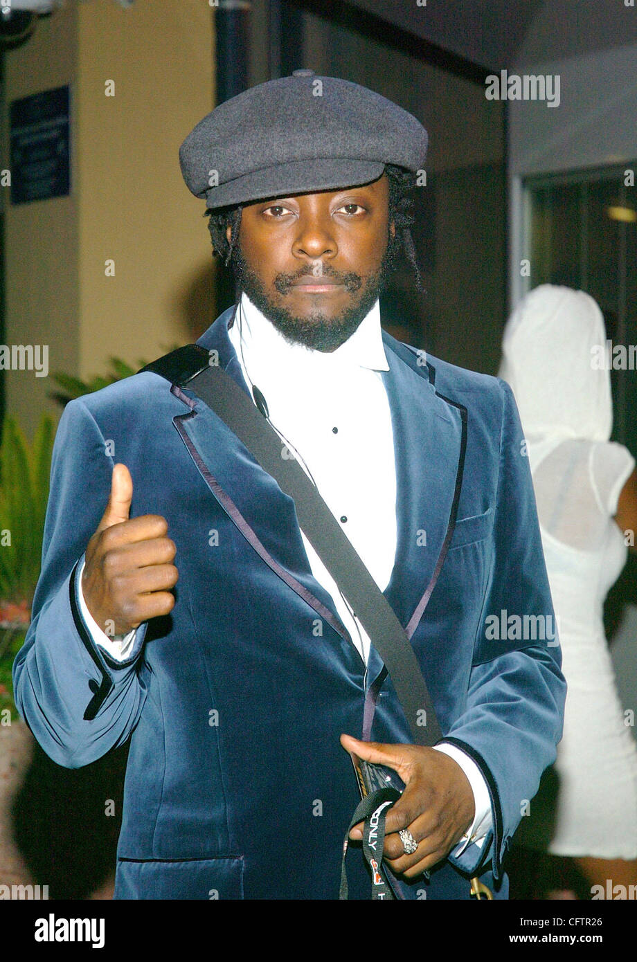 Will.I.am of the Black Eyed Peas  AT THE 2007 NRJ MUSIC AWARDS -  PALAIS DES FESTIVALS - CANNES. Stock Photo