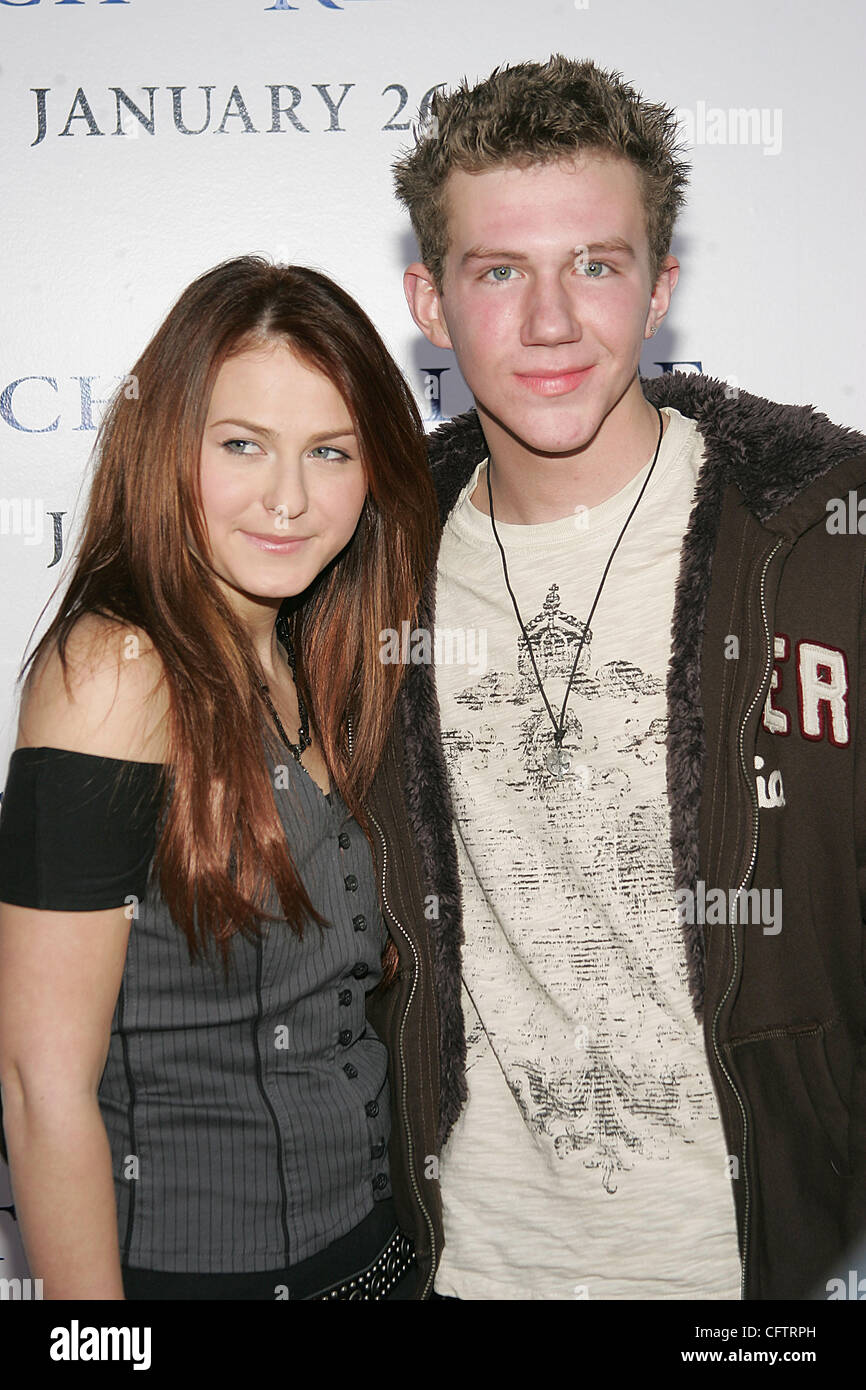 © 2007 Jerome Ware/Zuma Press  SCOUT TAYLOR-COMPTON and  COLE EVAN WEISS during arrivals at the Los Angeles Premiere of 'Catch And Release' held at the Egyptian Theater in Hollywood, CA.  Monday, January 21, 2007 The Egyptian Theater Hollywood, CA Stock Photo