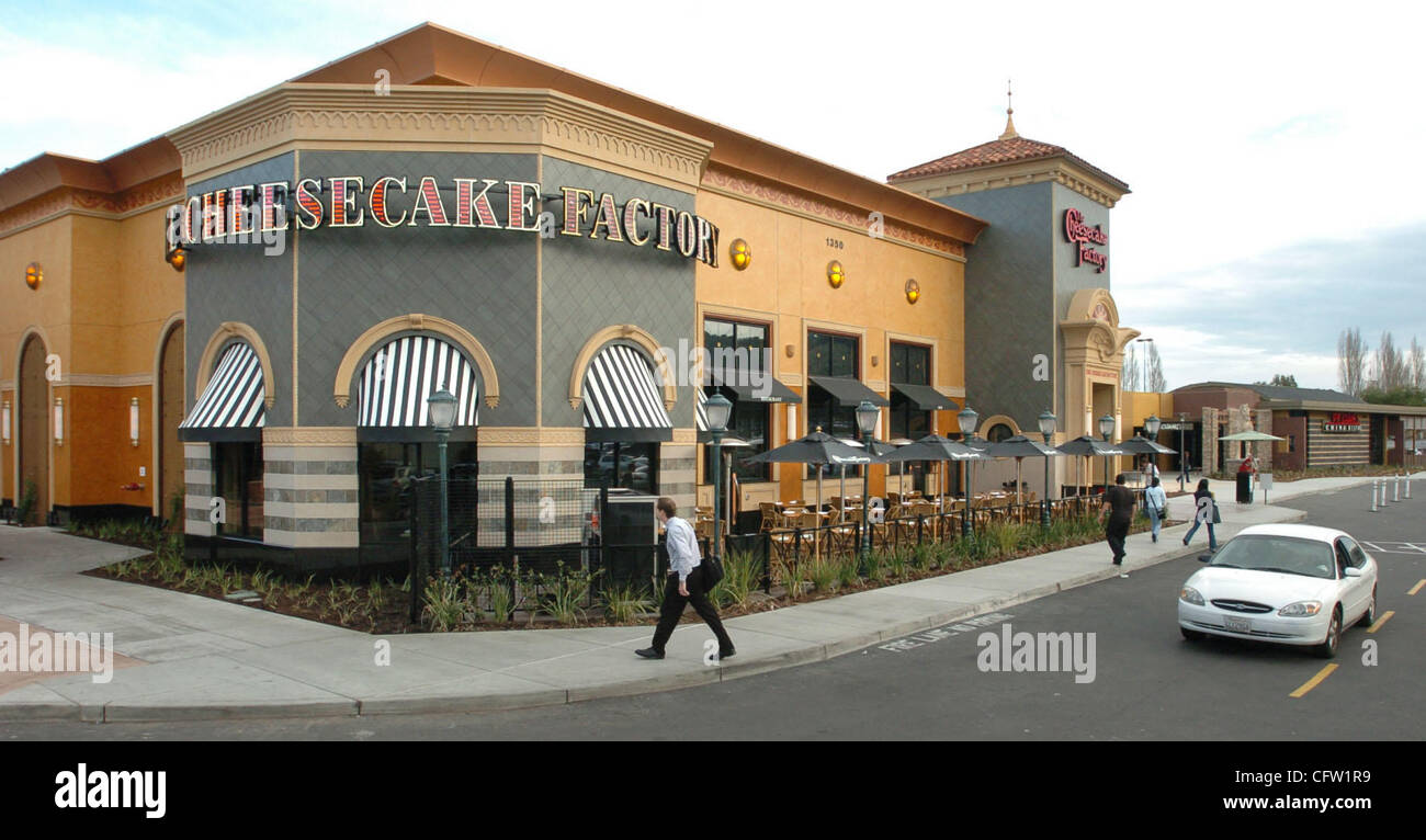 The Cheesecake Factory and P.F. Chang's China Bistro dominate the block
