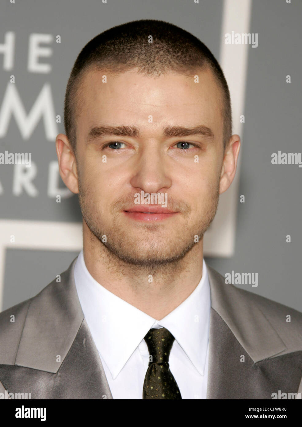 Feb 11, 2007; Los Angeles, CA, USA; GRAMMYS 2007: JUSTIN TIMBERLAKE arriving at the 49th Annual Grammy Awards held at Staples Center in Los Angeles. Mandatory Credit: Photo by Lisa O'Connor/ZUMA Press. (©) Copyright 2007 by Lisa O'Connor Stock Photo