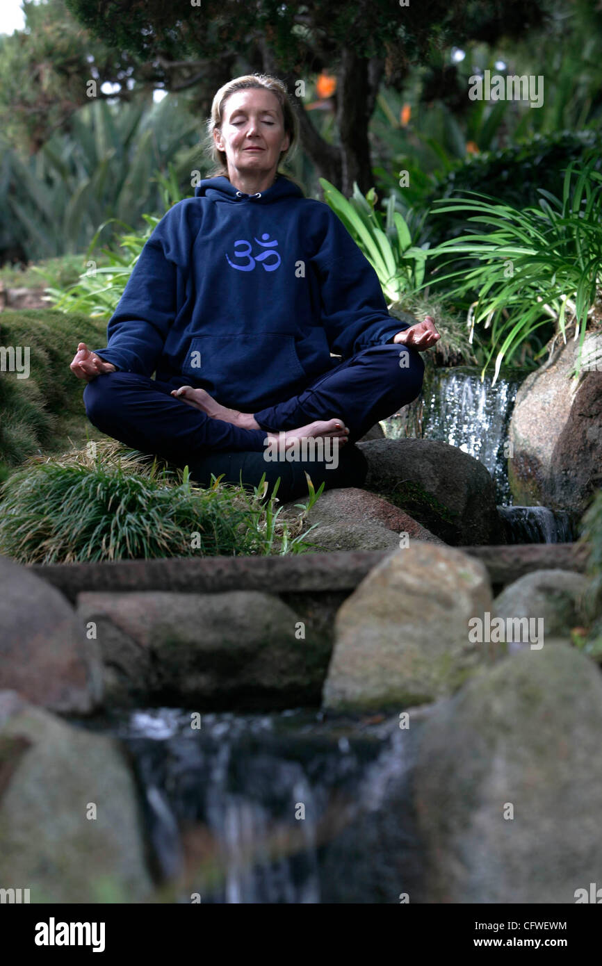 Self Realization Fellowship Meditation Garden Stock Photos Self