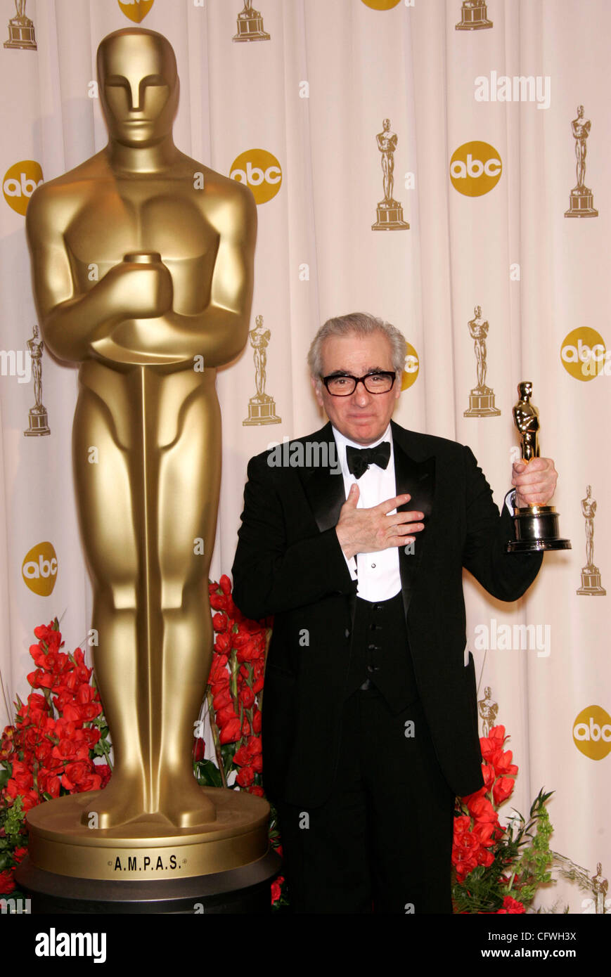 Feb 25, 2007 - Los Angeles, CA, USA - OSCARS 2007: MARTIN SCORSESE with