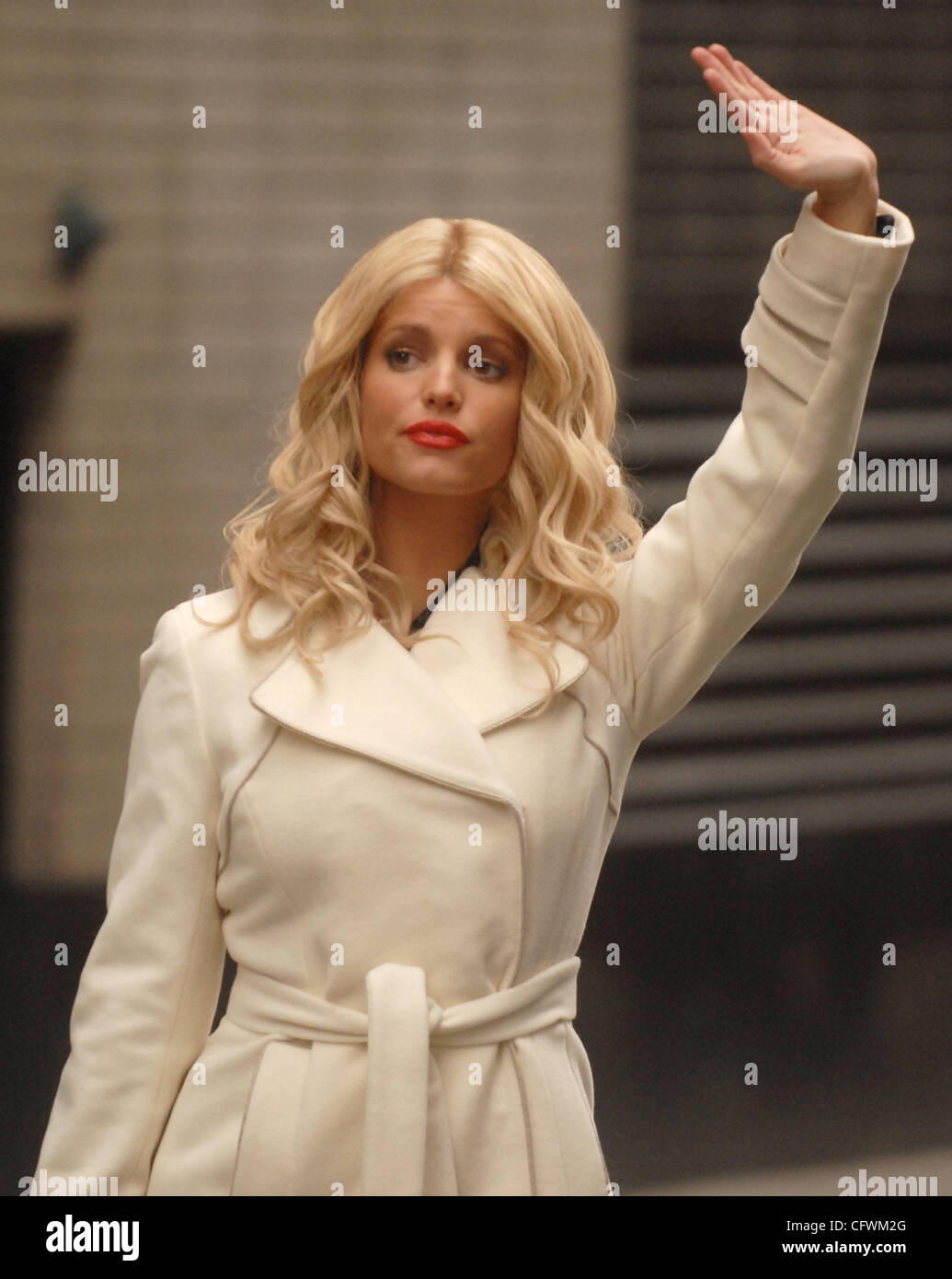 Mar 01, 2007 - New York, NY, USA - JESSICA SIMPSON on the New Yorks et