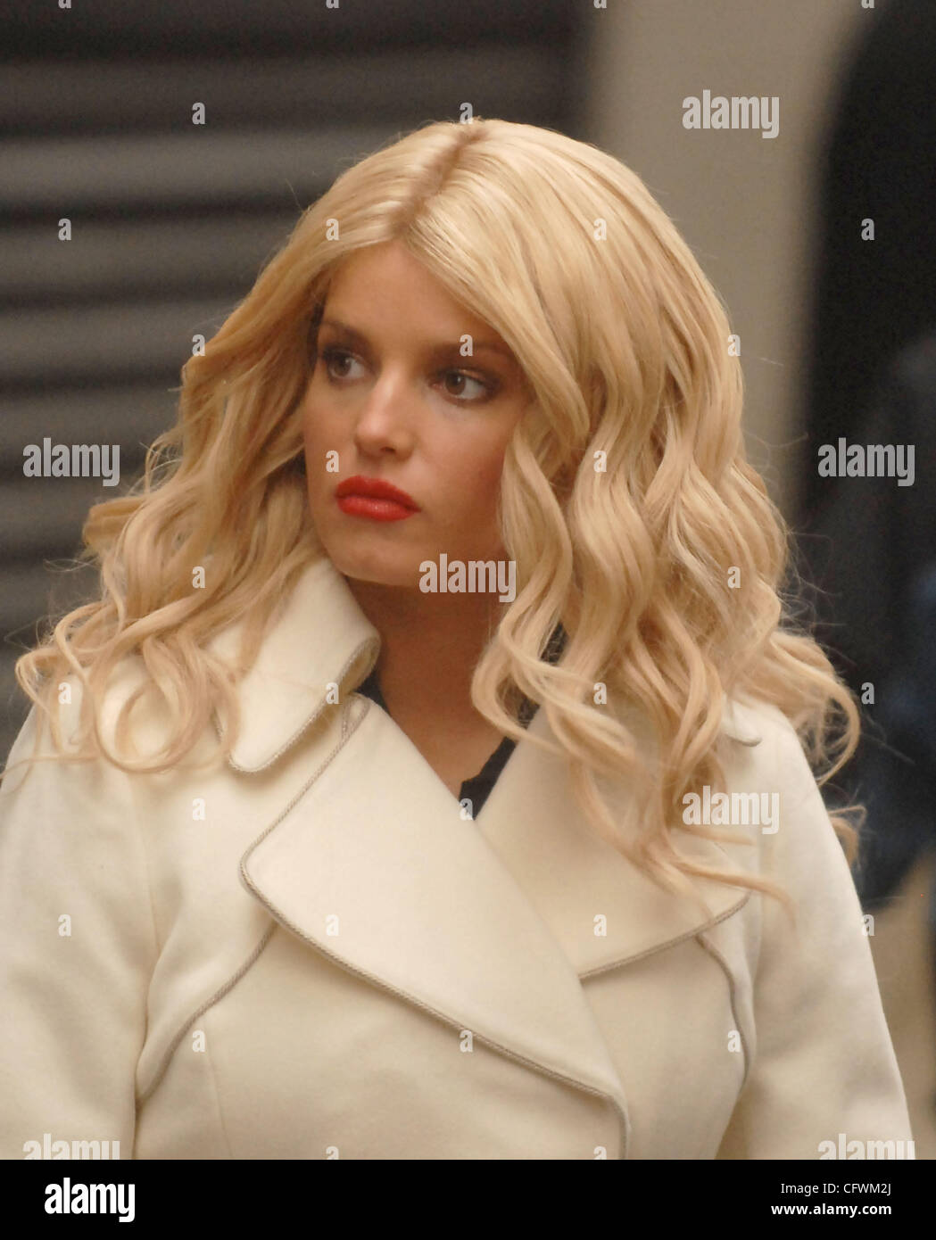 Mar 01, 2007 - New York, NY, USA - JESSICA SIMPSON on the New Yorks et