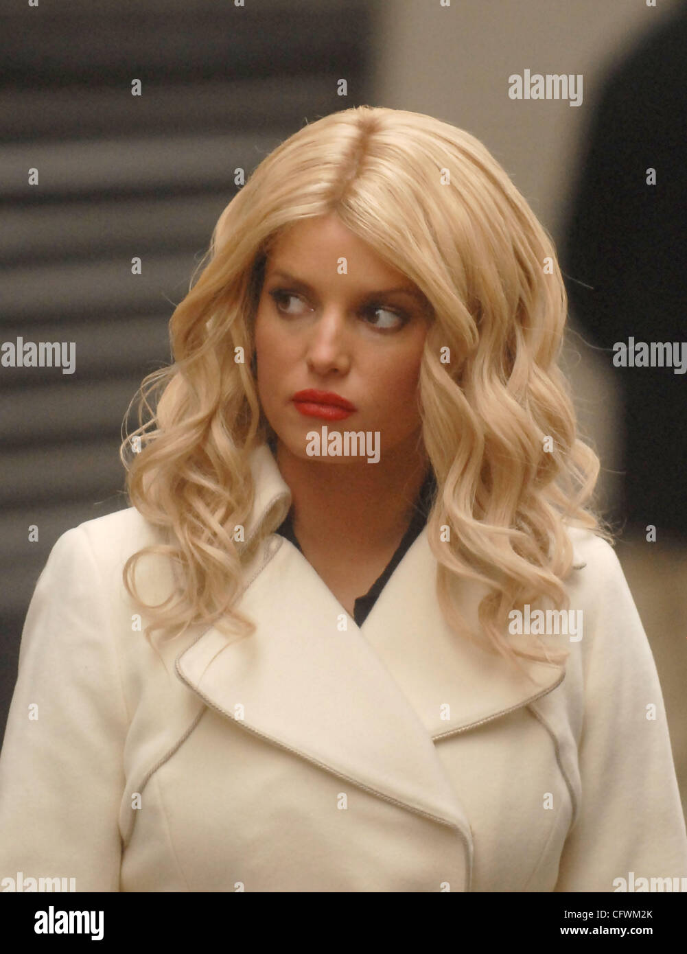 Mar 01, 2007 - New York, NY, USA - JESSICA SIMPSON on the New Yorks et