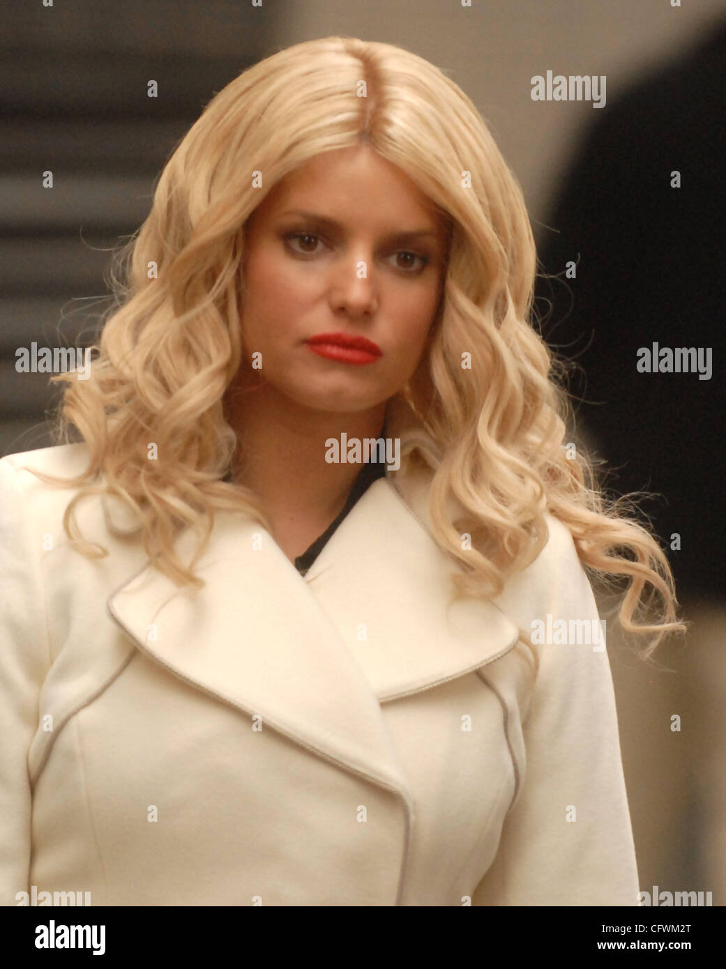Mar 01, 2007 - New York, NY, USA - JESSICA SIMPSON on the New Yorks et