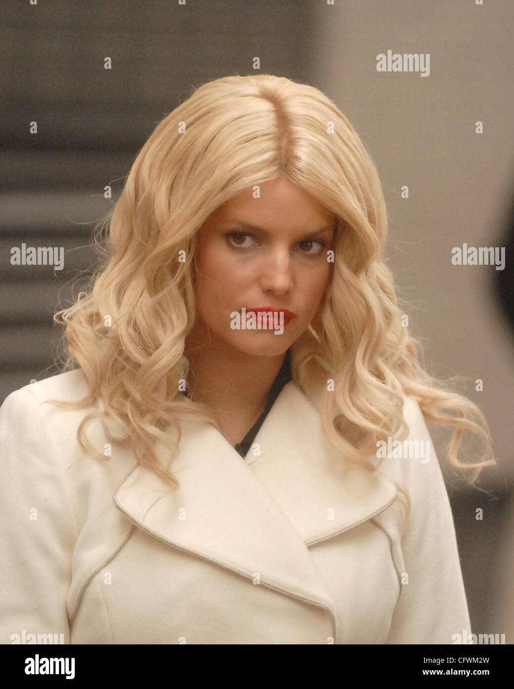 Mar 01, 2007 - New York, NY, USA - JESSICA SIMPSON on the New Yorks et