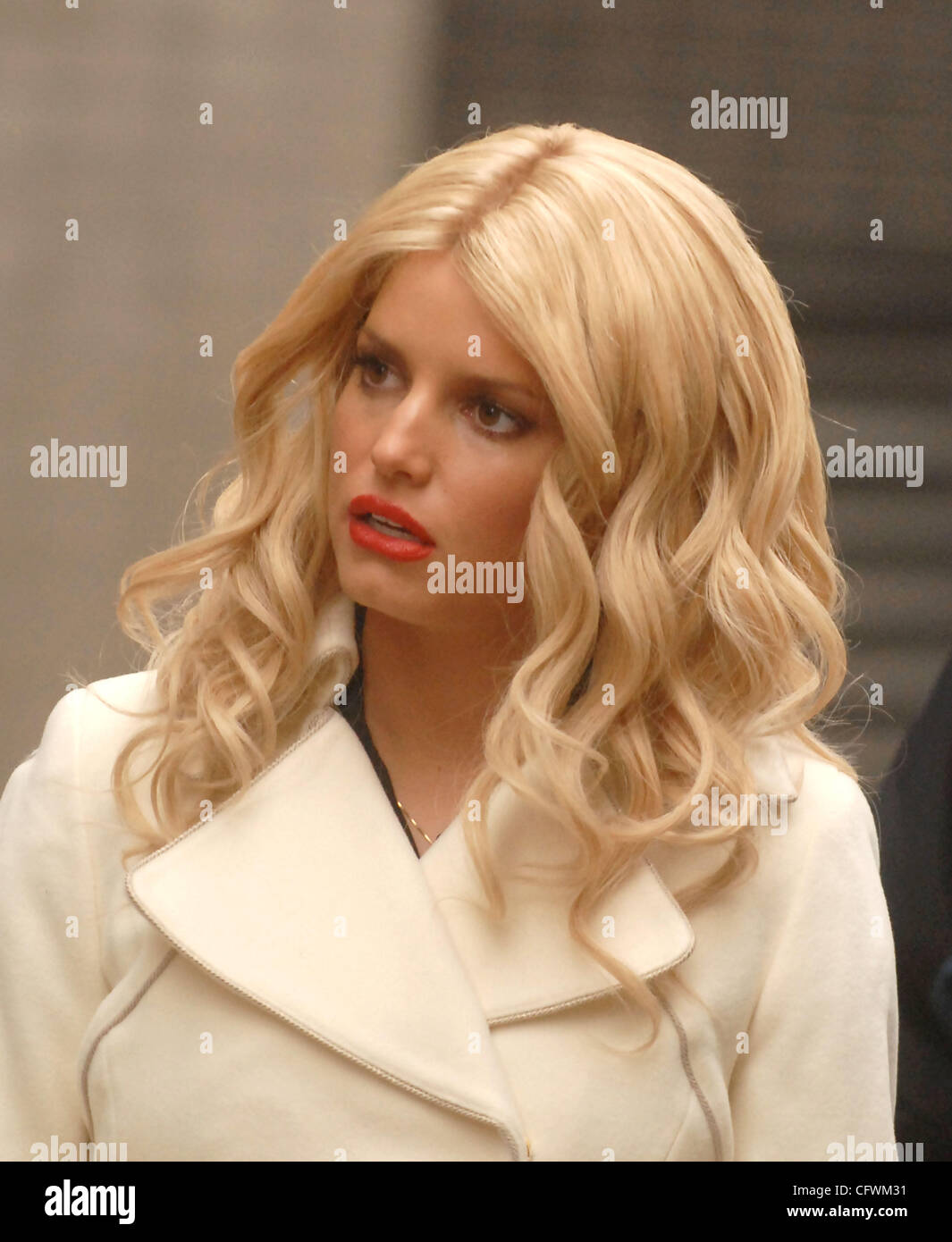 Mar 01, 2007 - New York, NY, USA - JESSICA SIMPSON on the New Yorks et