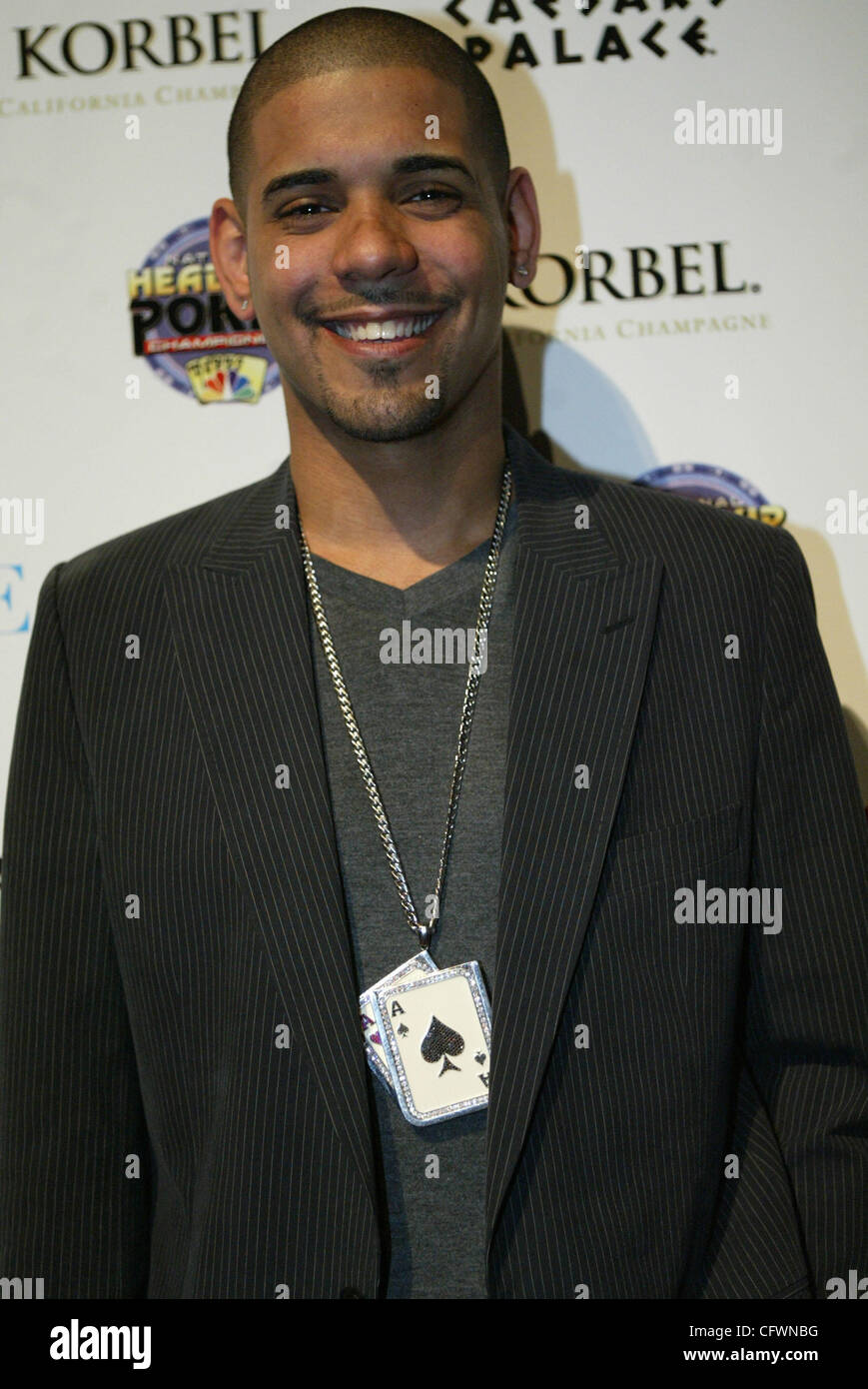 03012007 DAVID WILLIAMS Caesars Palace Hotel & Casino in front of