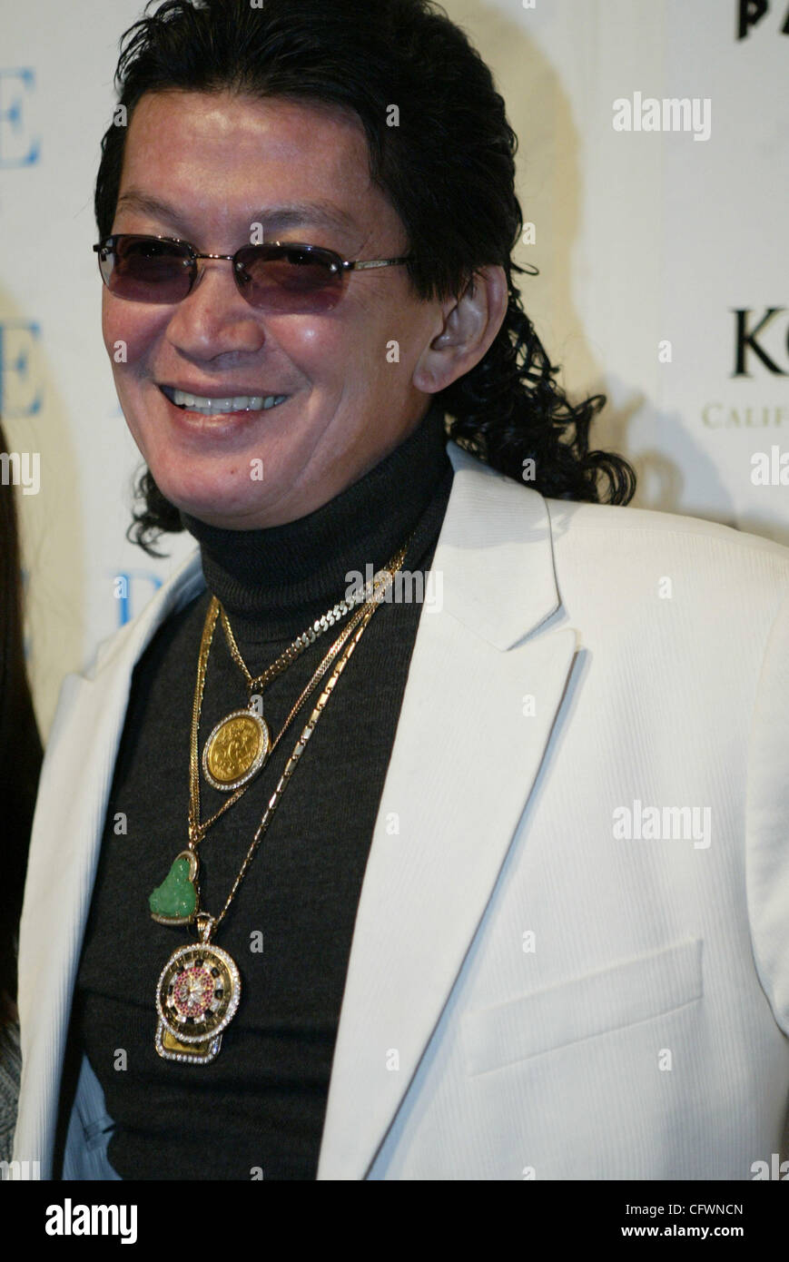 03012007 SCOTTY NGUYEN Caesars Palace Hotel & Casino in front of