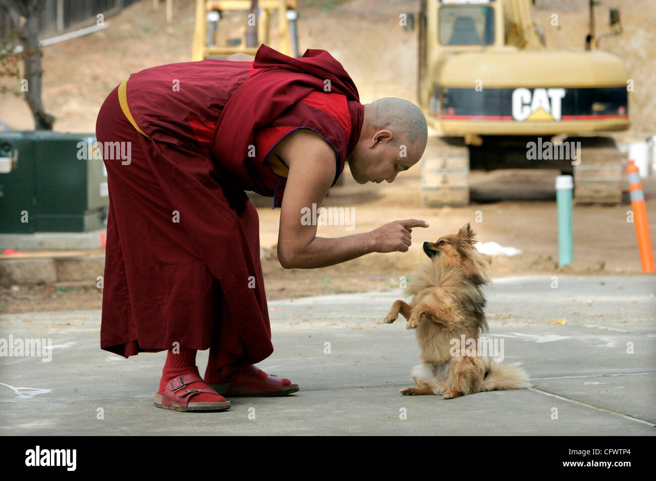 February 12, 2007, Escondido, California, USA DRUPON SAMTEN plays with