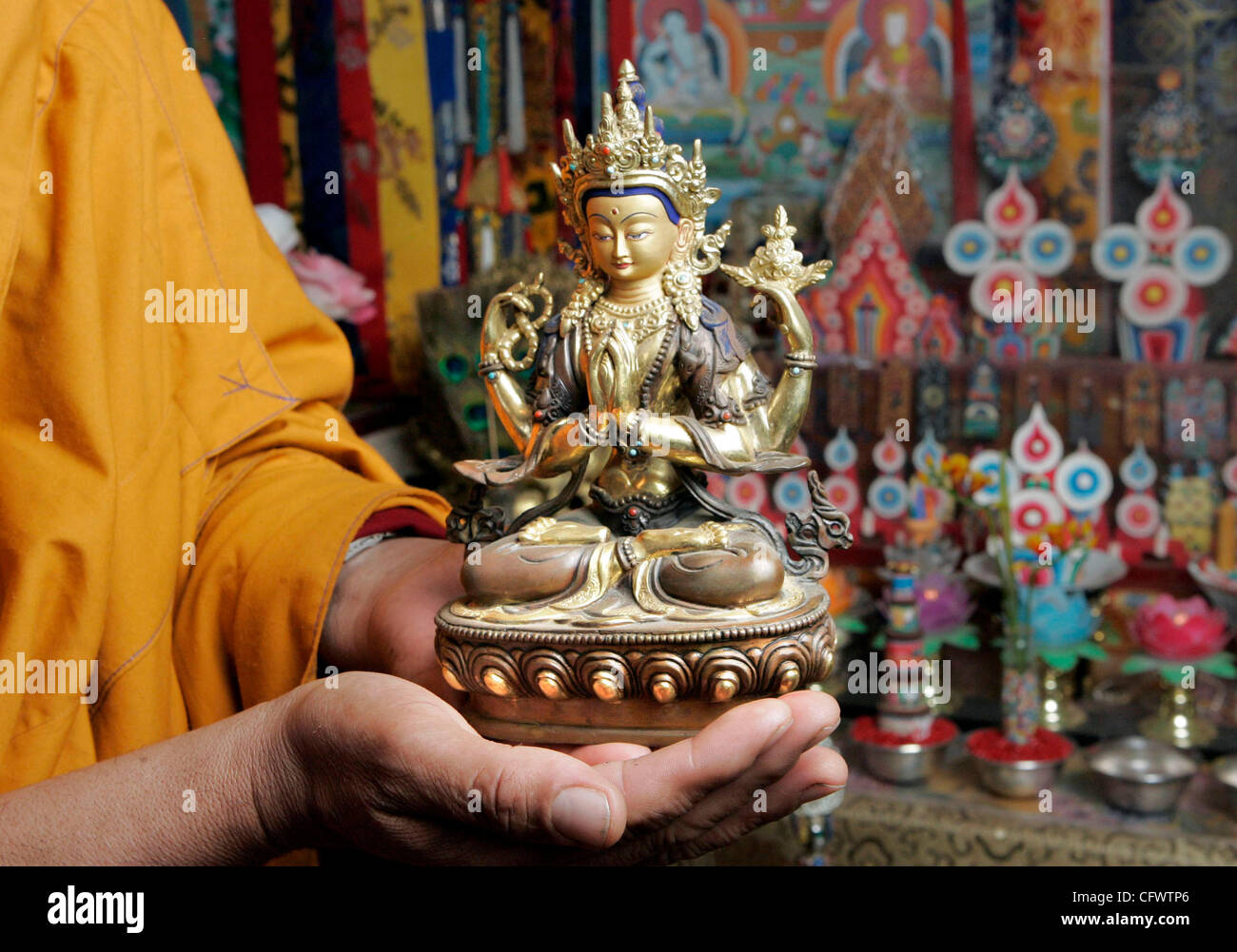 February 12, 2007, Escondido, California, USA In the ornate prayer room