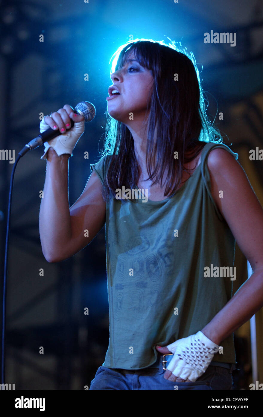 Mar. 11, 2007; Sunrise, FL., USA; Singer CHAN MARSHALL of the band CAT