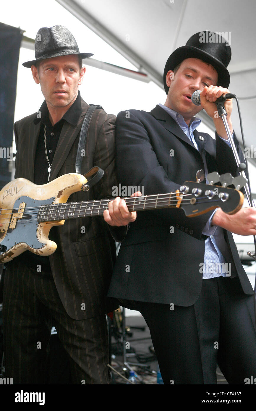 The Good, The Bad and The Queen performing at The Fader Fort on March 17, 2007 during South by