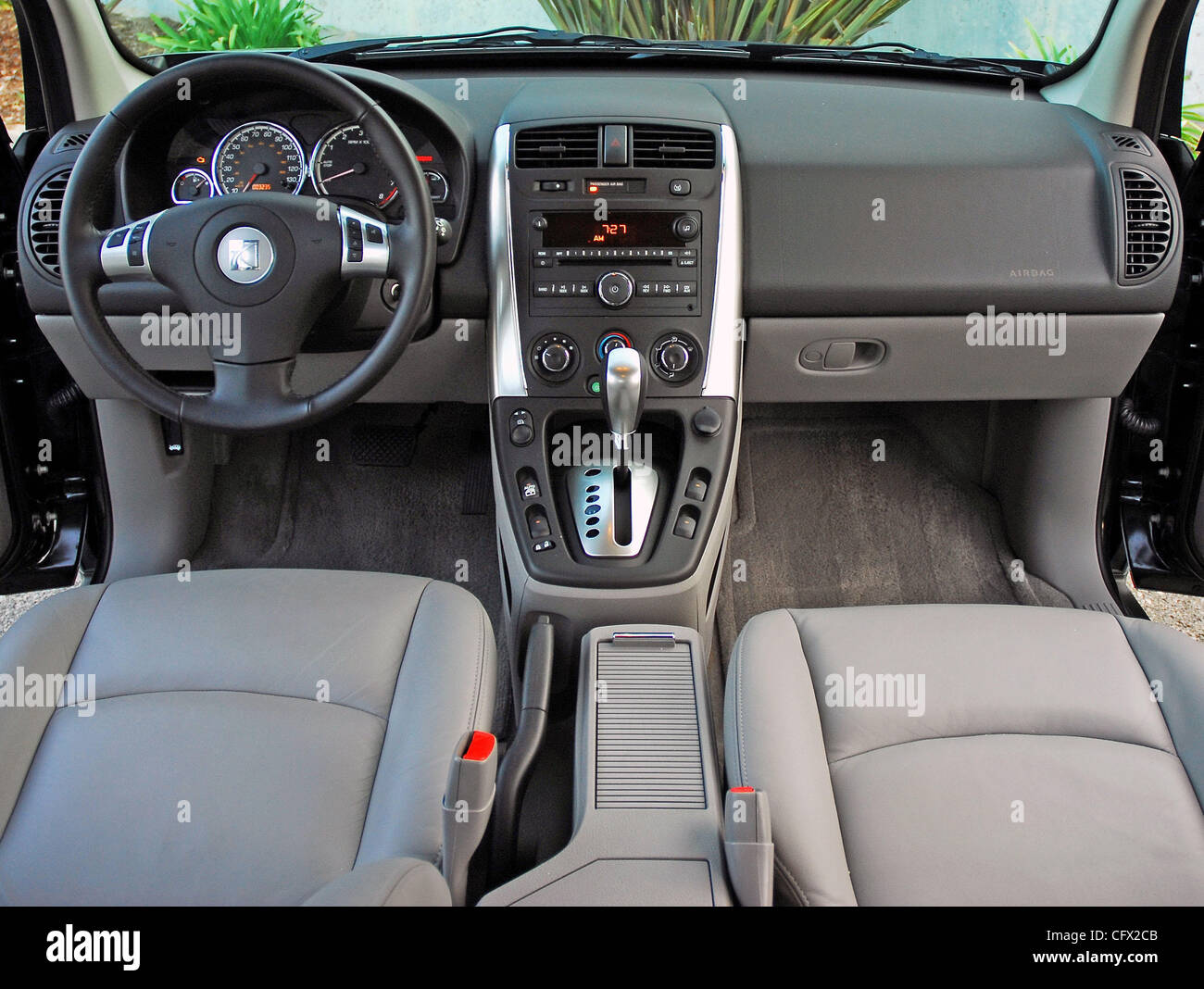 Dashboard 2007 Saturn Vue Green Line Hybrid Stock Photo Alamy