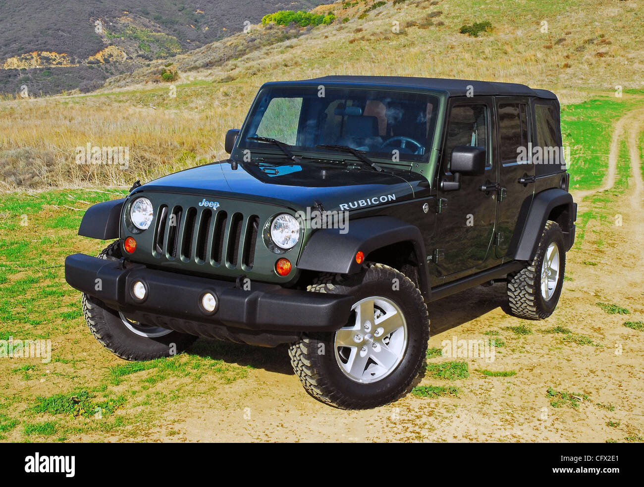 Beauty Right 2007 Jeep Wrangler Unlimited Rubicon Four-Door Stock Photo -  Alamy