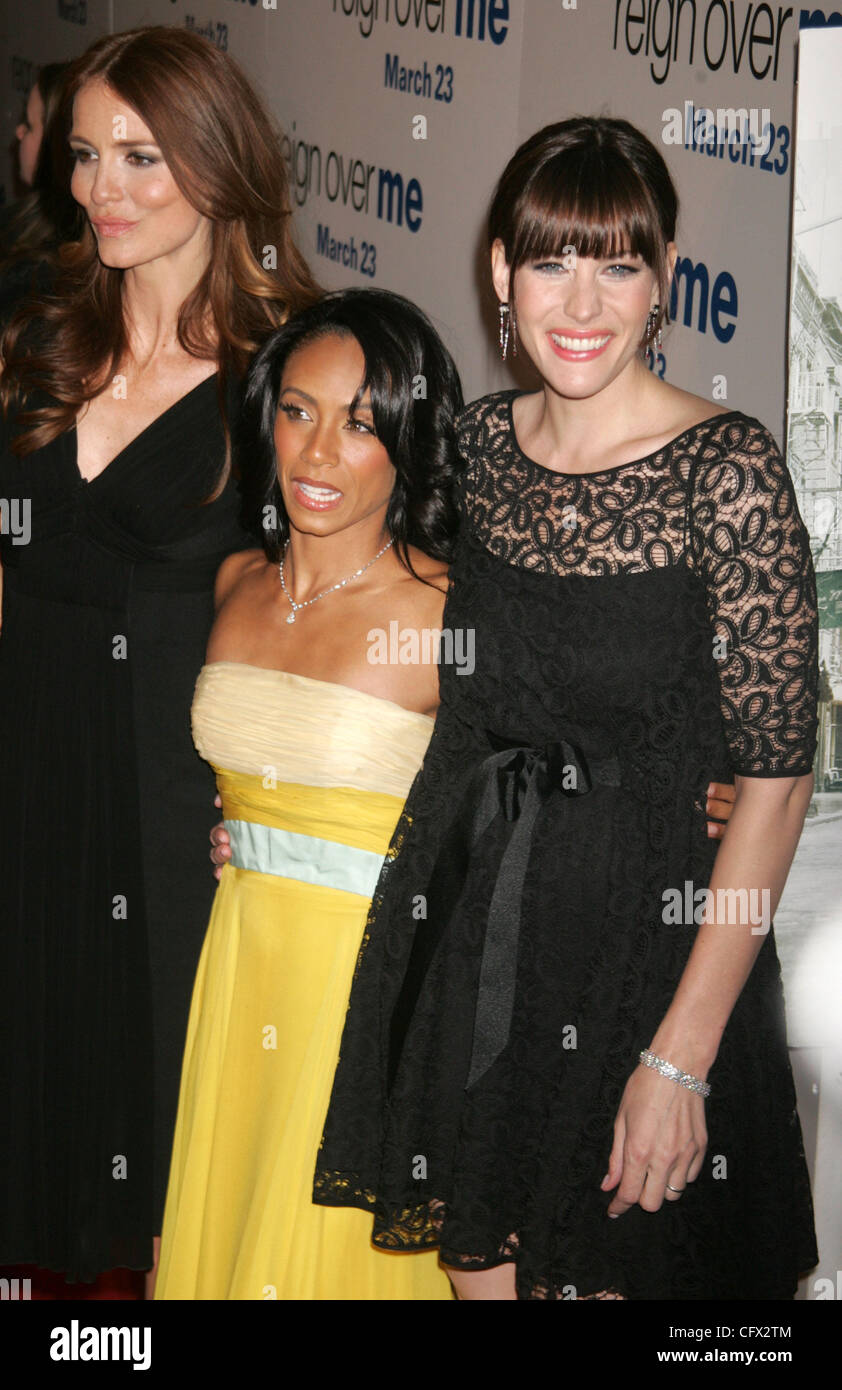 Mar 20, 2007 New York, NY, USA Actresses SAFFRON BURROWS, JADA PINKETT SMITH, and LIV TYLER