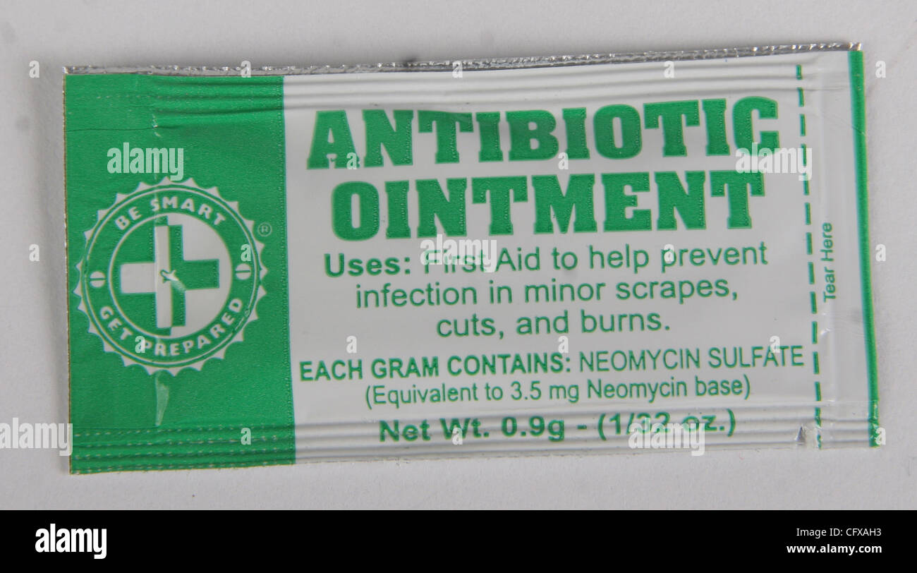 Antibiotic ointment what is it for hires stock photography and images