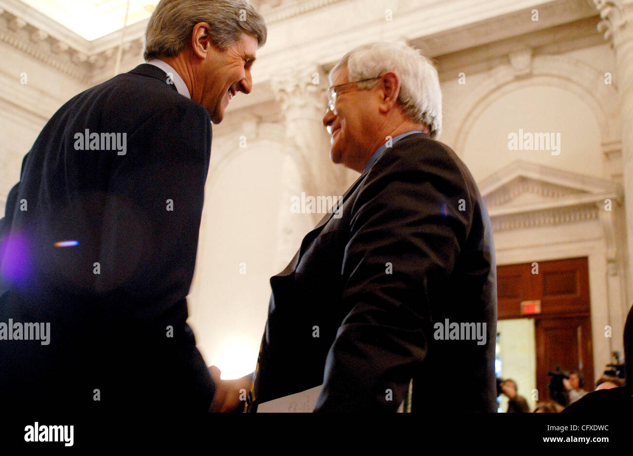 Apr 10, 2007 - Washington, DC, USA - Senator JOHN KERRY (D-MA) and