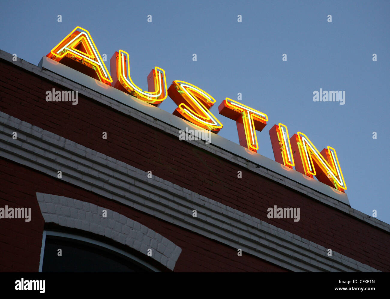 Apr 11, 2007 Austin, TX, USA Neon Austin sign in downtown. (Credit