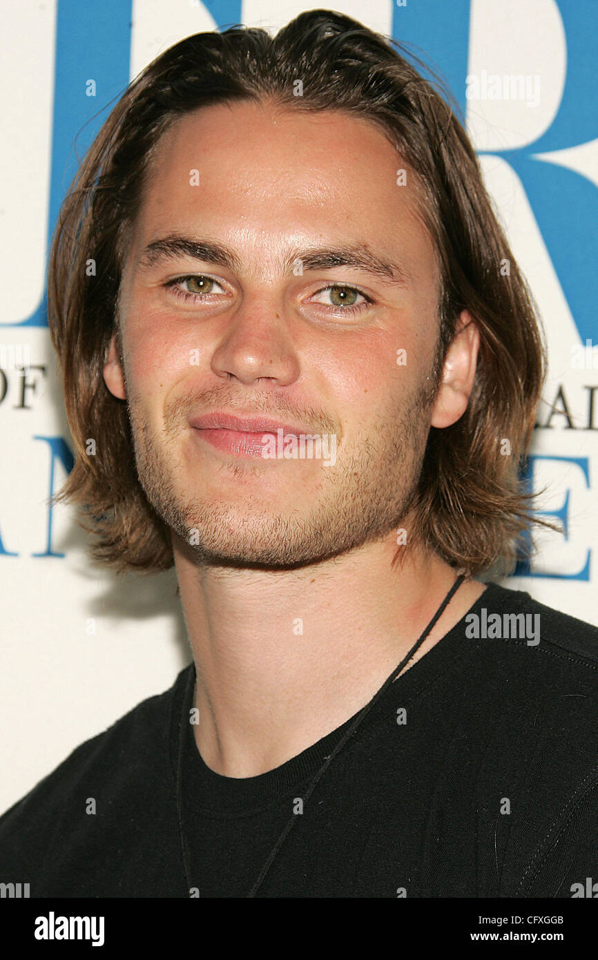 © 2007 Jerome Ware/Zuma Press  Actor TAYLOR KITSCH at the Museum of Television & Radios 'It's Not (Just) about Football... Friday Night Lights' event, held at the Museum of Television & Radio in Beverly Hills, CA.  Friday, April 13, 2007 The Museum of Television & Radio Beverly Hills, CA Stock Photo
