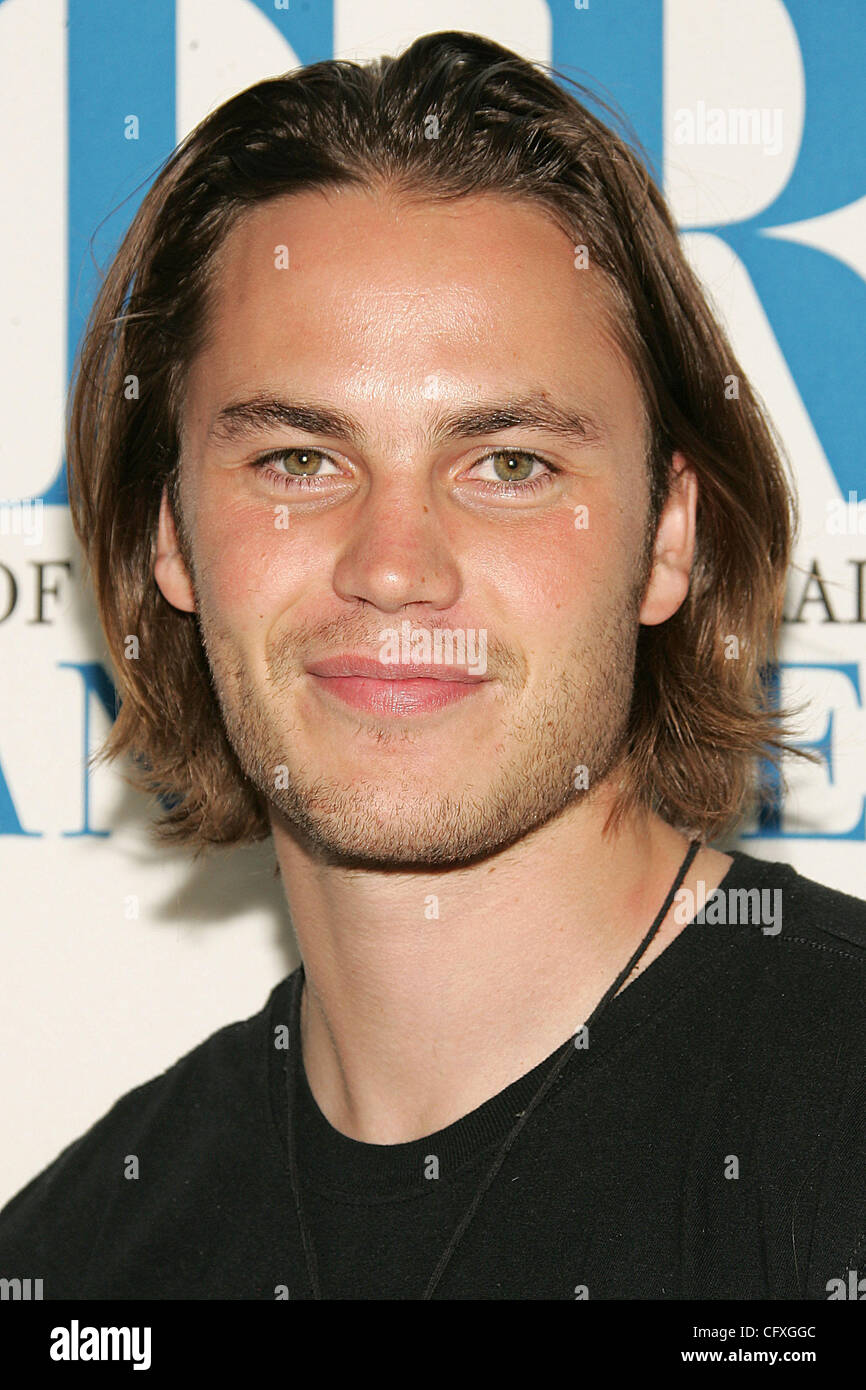 © 2007 Jerome Ware/Zuma Press  Actor TAYLOR KITSCH at the Museum of Television & Radios 'It's Not (Just) about Football... Friday Night Lights' event, held at the Museum of Television & Radio in Beverly Hills, CA.  Friday, April 13, 2007 The Museum of Television & Radio Beverly Hills, CA Stock Photo