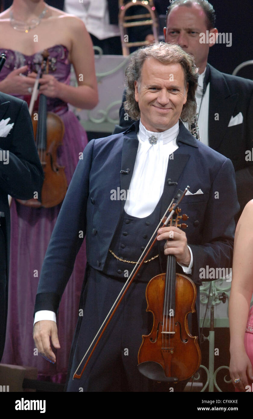 Apr 18, 2007 - Norfolk, VA, USA - Classical master ANDRE RIEU brings the waltz to the folks at the Ted Constant Center at Old Dominion University. (Credit Image: © Jeff Moore/ZUMA Press) Stock Photo