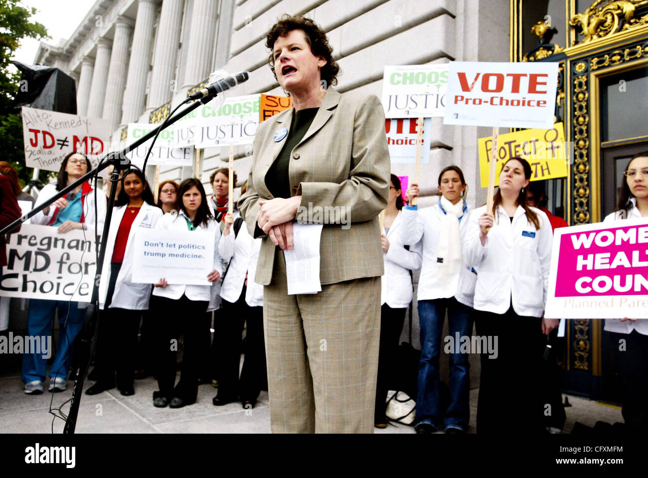 Apr 19, 2007 - San Francisco, CA, USA - Dr. ANNE FOSTER-ROSALES speaks ...
