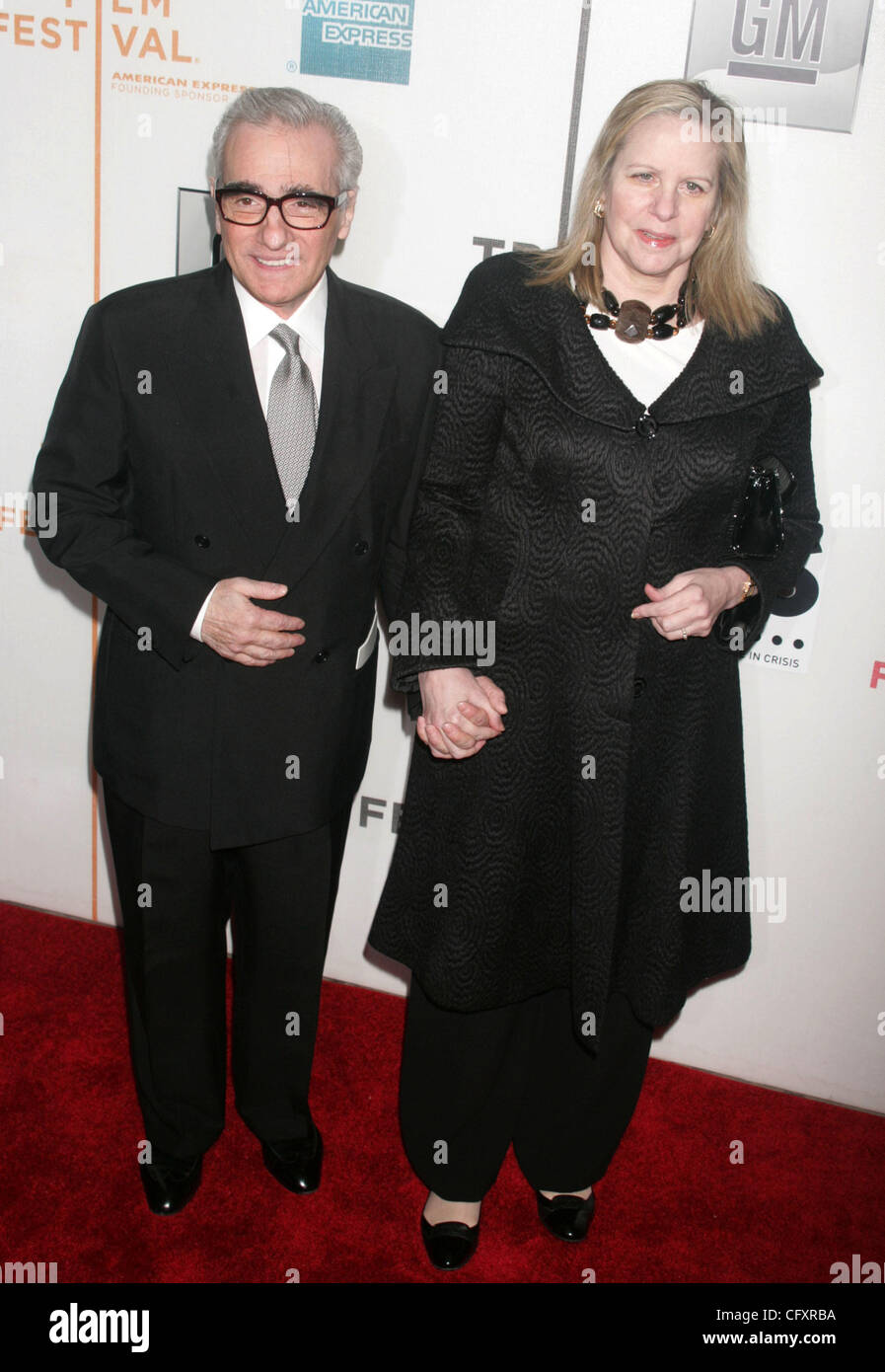 Martin Scorsese And Wife Stock Photos & Martin Scorsese And Wife Stock