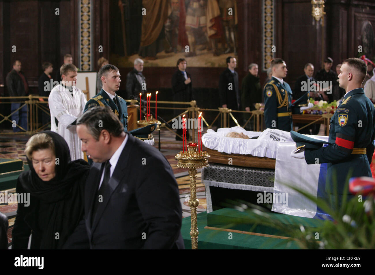 James Avery Funeral Open Casket