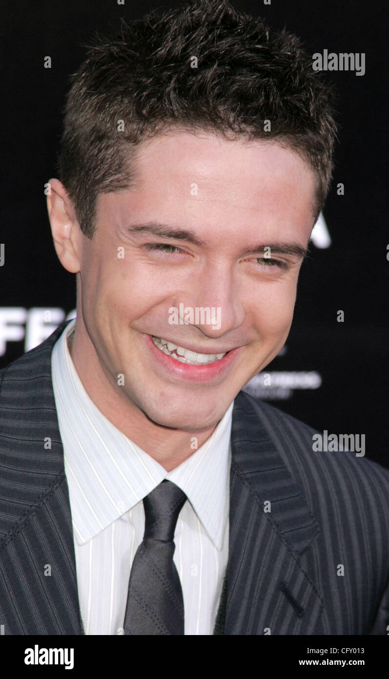 Apr 30, 2007 - Queens, NY, USA - Actor TOPHER GRACE At The Arrivals For