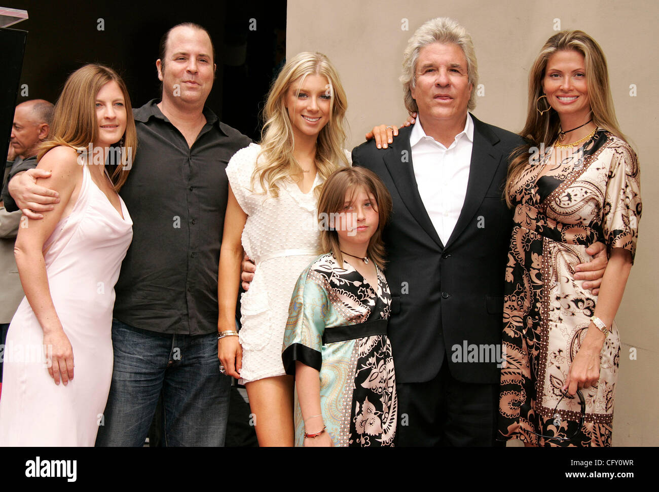 May 1, 2007 - Hollywood, California, USA - Producer JON PETERS and his FAMILY as he receives star on Walk of Fame. (Credit Image: © Lisa O'Connor/ZUMA Press) Stock Photo